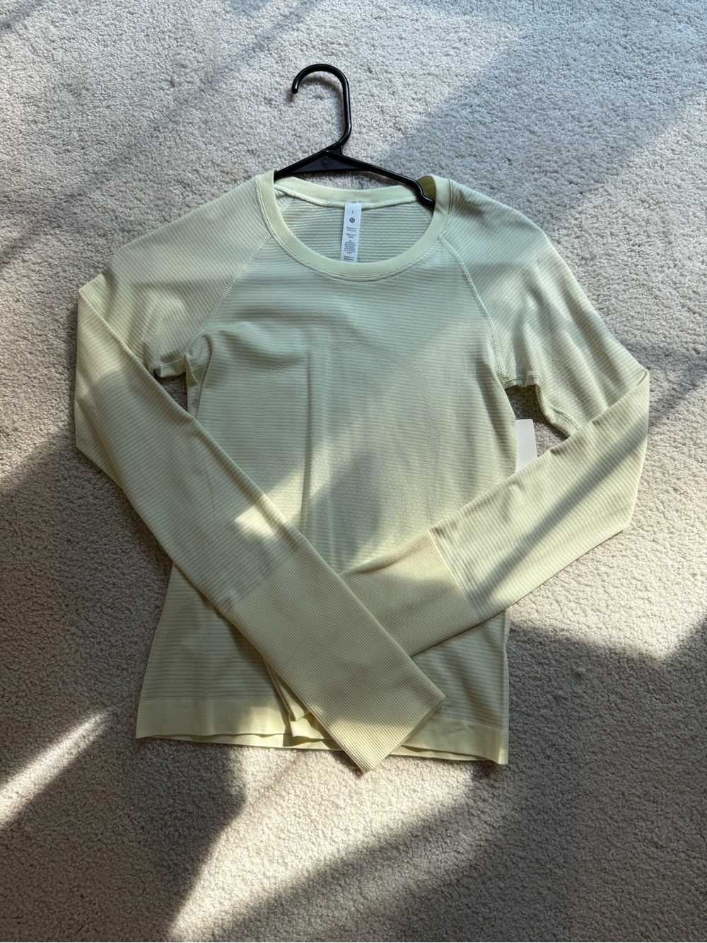 Lululemon Swiftly Long-Sleeve Women's Top Race Length - Elixir